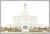 Sweet is The Work Deseret Peak Utah Temple Large Wall Art Gallery Wrap