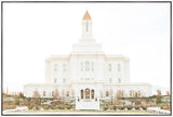 Sweet is The Work Deseret Peak Utah Temple Large Wall Art Gallery Wrap