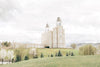 Sweet is The Work Manti Utah Temple Large Wall Art Gallery Wrap