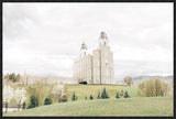 Sweet is The Work Manti Utah Temple Large Wall Art Gallery Wrap