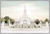 Sweet is The Work Columbia River Washington Temple Large Wall Art Gallery Wrap