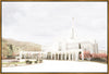 Sweet is The Work Bountiful Utah Temple Large Wall Art Gallery Wrap