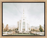 Sweet is The Work Layton Utah Temple Gallery Wrap