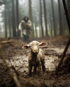 The Good Shepherd is on the Way Gallery Wrap