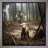 The Good Shepherd is on the Way Gallery Wrap