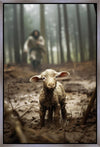 The Good Shepherd is on the Way Gallery Wrap