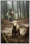 The Good Shepherd is on the Way Gallery Wrap