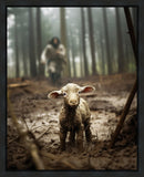 The Good Shepherd is on the Way Gallery Wrap