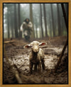 The Good Shepherd is on the Way Gallery Wrap