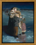 Of One Heart, Emma On The Ice Gallery Wrap