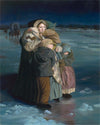 Of One Heart, Emma On The Ice Gallery Wrap