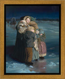 Of One Heart, Emma On The Ice Gallery Wrap
