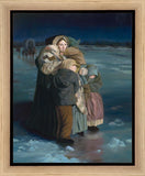 Of One Heart, Emma On The Ice Gallery Wrap