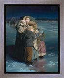Of One Heart, Emma On The Ice Gallery Wrap