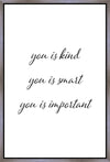 You is Kind Gallery Wrap