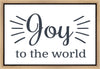 Joy to The World Gallery Wrap
