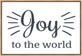 Joy to The World Gallery Wrap