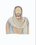 Jesus Watercolor Gallery Wrap