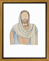 Jesus Watercolor Gallery Wrap