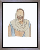 Jesus Watercolor Gallery Wrap