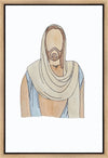 Jesus Watercolor Gallery Wrap