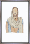 Jesus Watercolor Gallery Wrap
