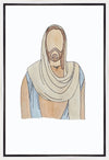 Jesus Watercolor Gallery Wrap