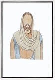 Jesus Watercolor Gallery Wrap