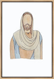 Jesus Watercolor Gallery Wrap