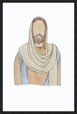 Jesus Watercolor Gallery Wrap