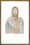 Jesus Watercolor Gallery Wrap