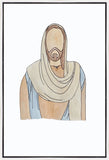 Jesus Watercolor Gallery Wrap