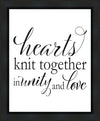 Hearts Knit Gallery Wrap