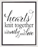 Hearts Knit Gallery Wrap