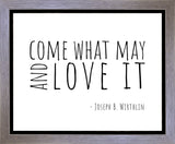 Come What May Gallery Wrap