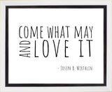 Come What May Gallery Wrap