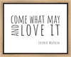 Come What May Gallery Wrap