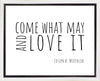 Come What May Gallery Wrap
