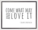Come What May Gallery Wrap