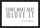 Come What May Gallery Wrap