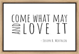 Come What May Gallery Wrap