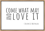 Come What May Gallery Wrap