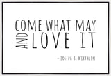 Come What May Gallery Wrap
