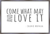 Come What May Gallery Wrap