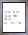 You Are Enough Gallery Wrap