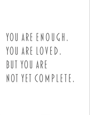 You Are Enough Gallery Wrap