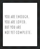 You Are Enough Gallery Wrap