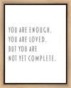 You Are Enough Gallery Wrap
