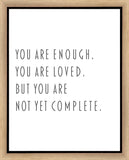 You Are Enough Gallery Wrap