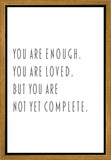 You Are Enough Gallery Wrap